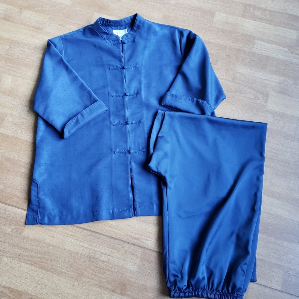 Cabernet sleepware women's size medium pjs blue new no tags